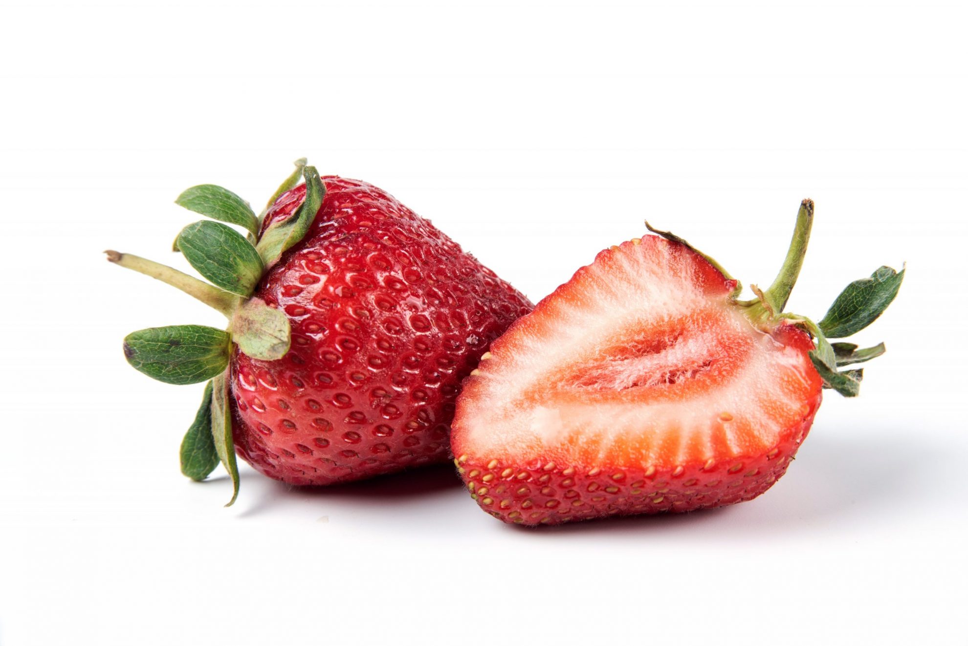 two strawberry